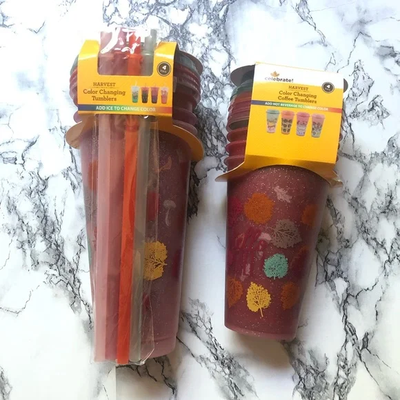 Harvest Color Changing Tumblers NEW - Picture 5 of 8